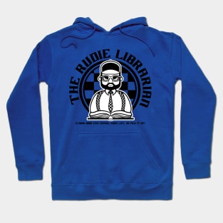 The Rudie Librarian Official Logo Hoodie